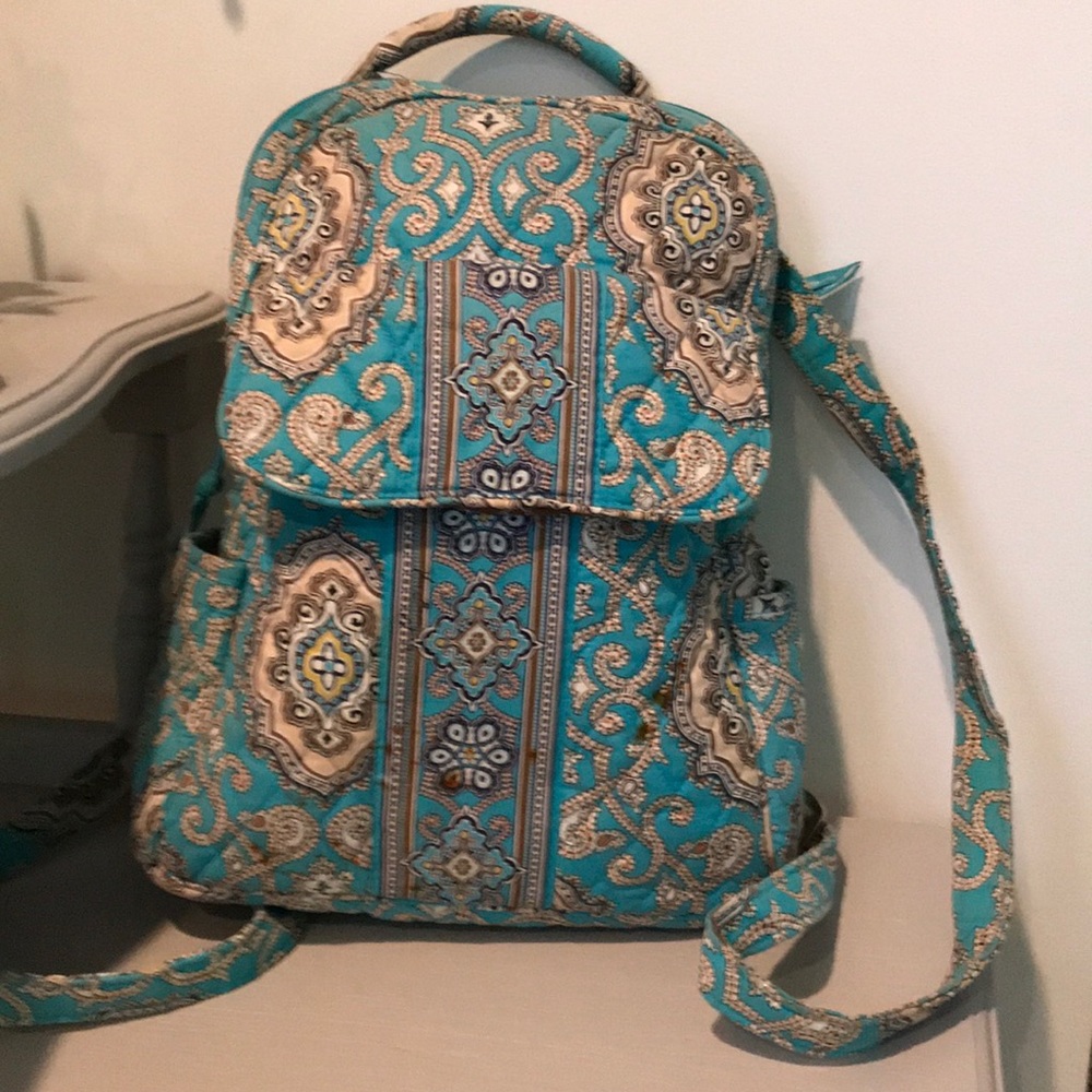 Blue Vera Bradley backpack